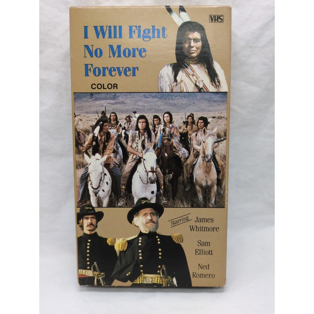 I Will Fight No More Forever Color VHS Tape